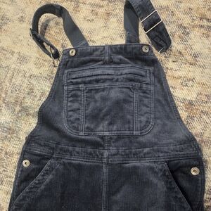 Women's Blue Corduroy Overalls
